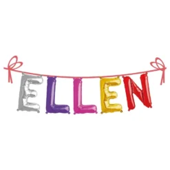 Ballonguirlande Folie Navn