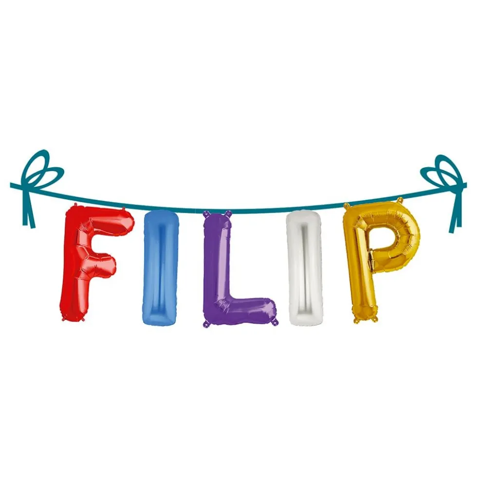 Ballonguirlande Folie Navn