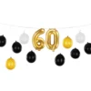 Ballonguirlande 60 Guld/Champagne