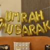 Ballonguirlande Umrah Mubarak Guld