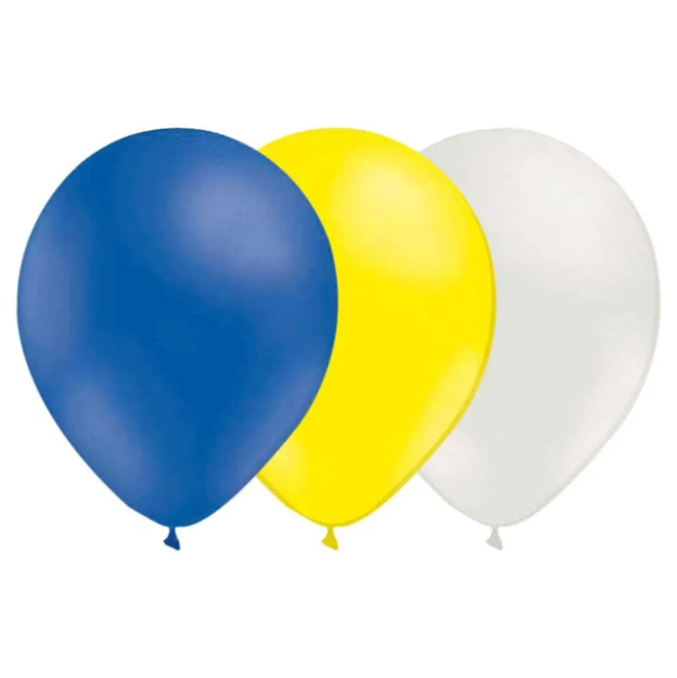 Ballonkombi Blå/Gul/Hvid
