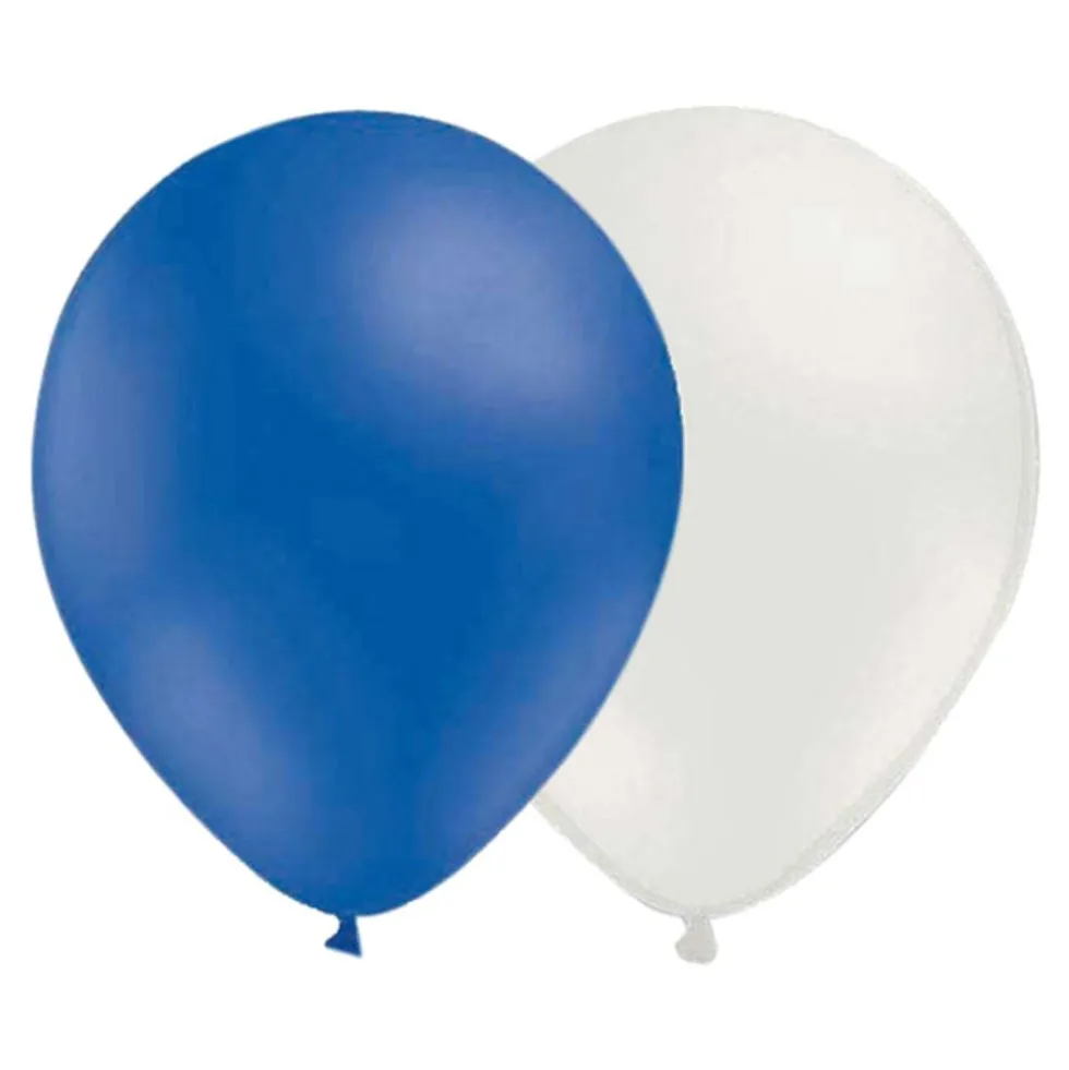 Ballonkombi Blå-Hvid
