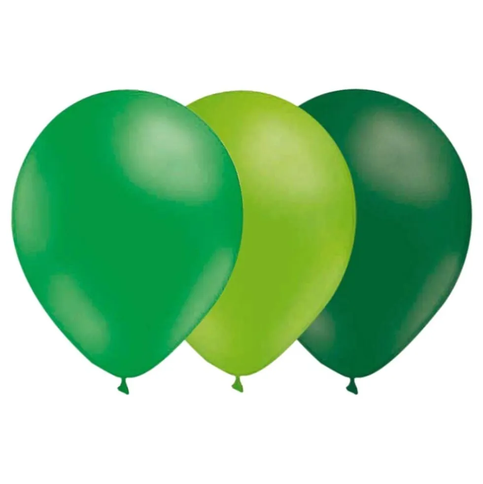 Ballonkombi Grøn-Limegrøn-Mørkegrøn