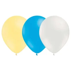 Ballonkombi Hvid/Elfenben/Lyseblå