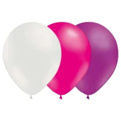 Ballonkombi Hvid-Magenta-Lyselilla