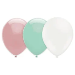 Ballonkombi Lyserød/Mintgrøn/Hvid