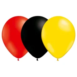 Ballonkombi Rød/Sort/Gul
