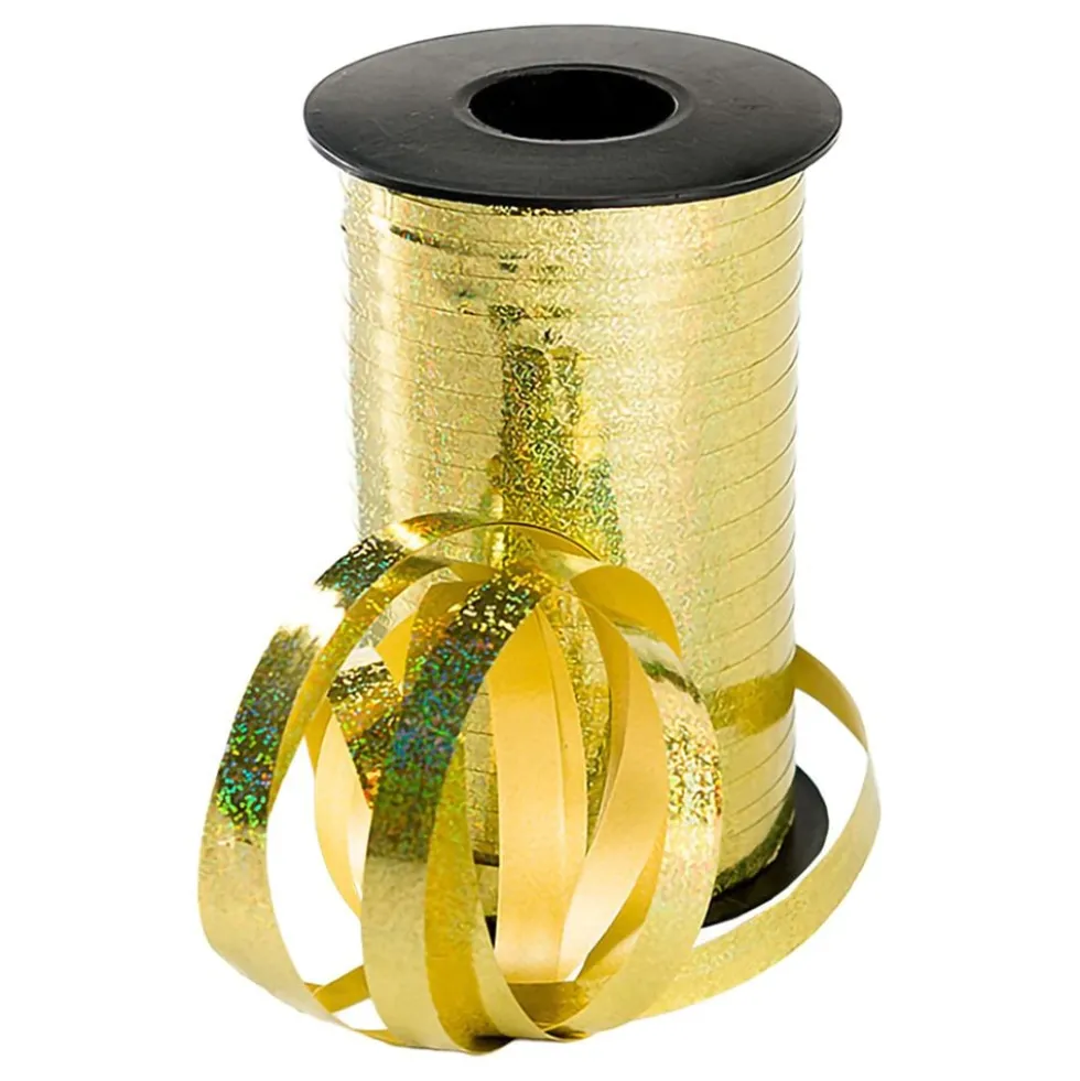 Ballonsnor Glitter Guld