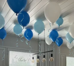 Ballonsæt Loft Babyblå