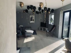 Ballonsæt Loft Sort/Guld