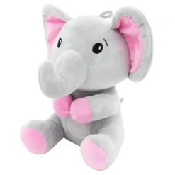 Ballonvægt Elefant Lyserød med Øje