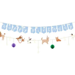 Banner Happy Birthday Hunde