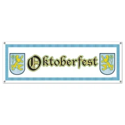 Banner Oktoberfesten Hvid