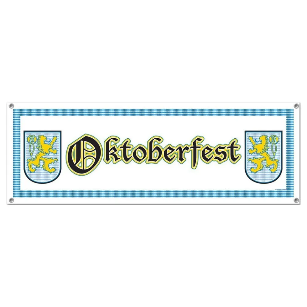 Banner Oktoberfesten Hvid