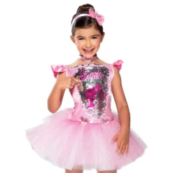 Barbie Ballerina Pailletter Børnekostume