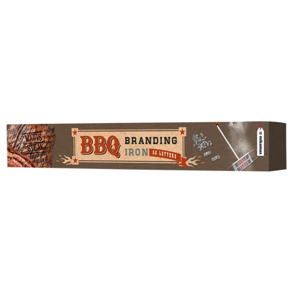 BBQ-brændejern med Bogstaver