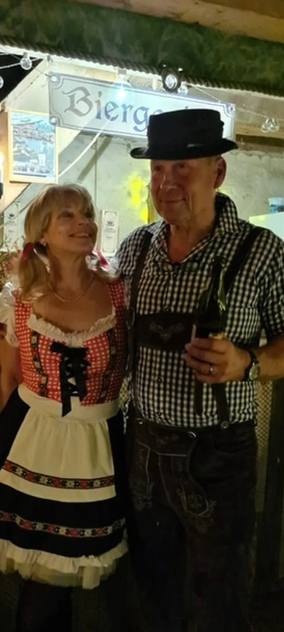 Beer Garden Kjole Deluxe Kostume