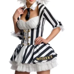 Beetlejuice Kjole Deluxe Kostume