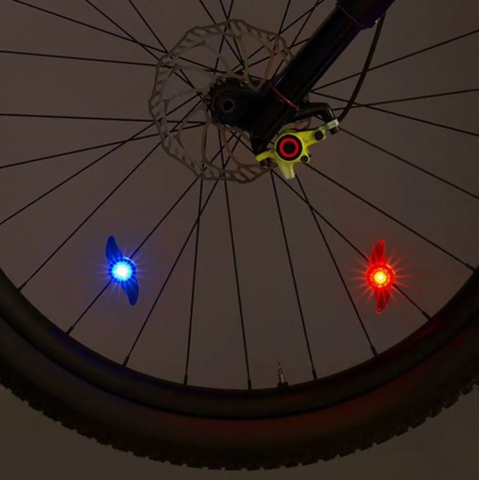 Belysning til cykelhjul Space