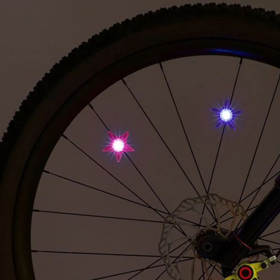 Belysning til cykelhjul Unicorn