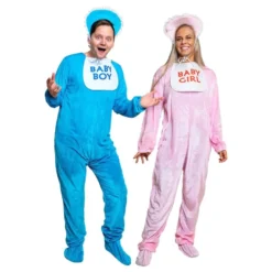 Big Baby Lyserød Kostume
