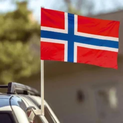 Bilflag Norsk Flag