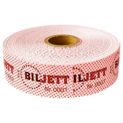 Billetter på Rulle
