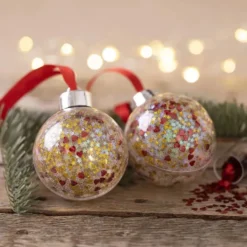 Bio-Glitter Blandet Sølv Sæt