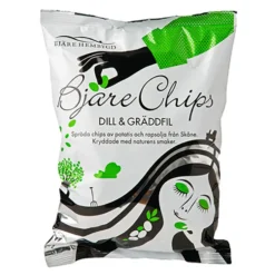 Bjäre Chips Dild og Creme Fraiche