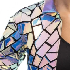 Blazer Holografisk Dame