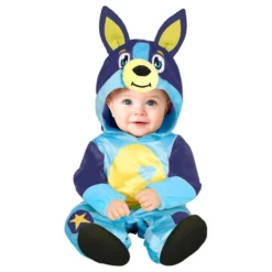 Blå Hund Baby Kostume