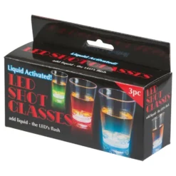 Blinkende Shotglas