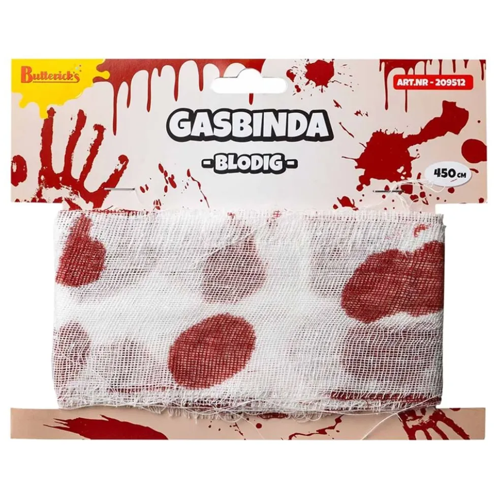 Blodigt Gazebind