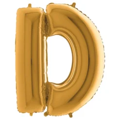 Bogstavballon Guld Metallic