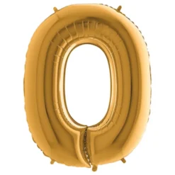 Bogstavballon Guld Metallic