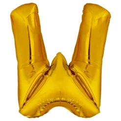 Bogstavballon Guld Metallic
