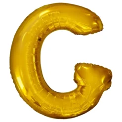 Bogstavballon Guld Metallic