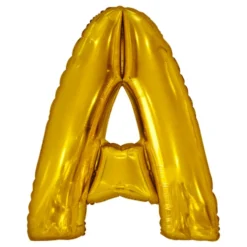 Bogstavballon Guld Metallic