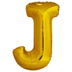 Bogstavballon Guld Metallic
