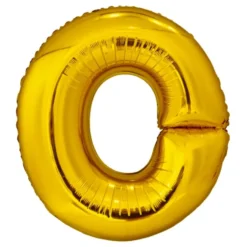 Bogstavballon Guld Metallic