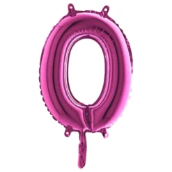 Bogstavballon Mini Pink