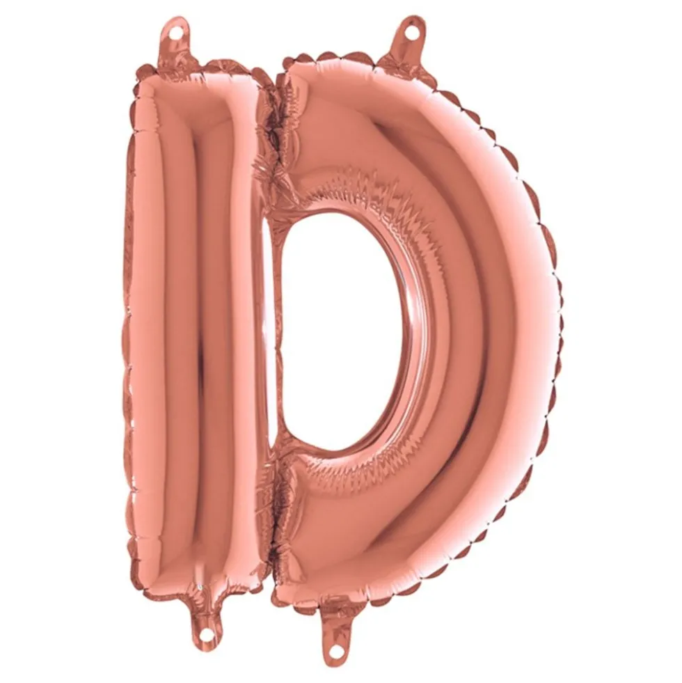 Bogstavballon Mini Roséguld