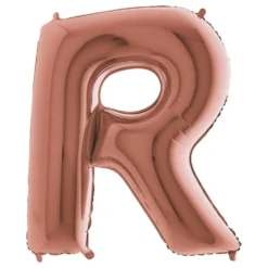 Bogstavballon Roséguld