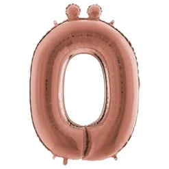 Bogstavballon Roséguld
