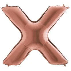 Bogstavballon Roséguld
