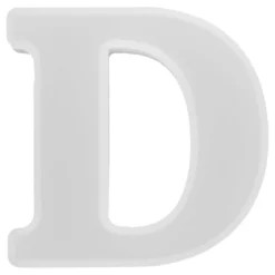 Bogstavform i Silikone
