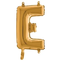 Bogstavsballon Mini Guld