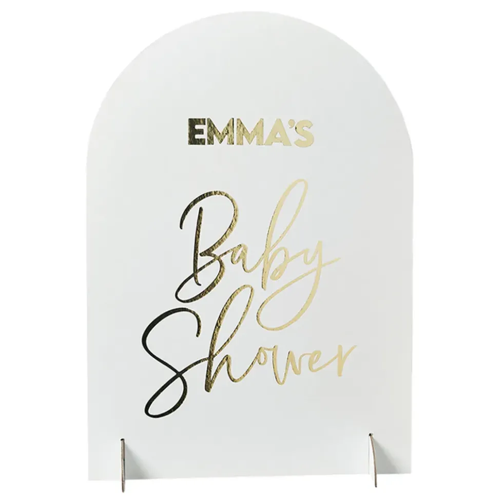 Bogstavskilt Baby Shower