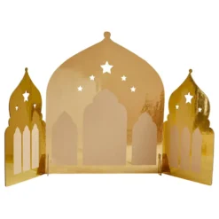 Borddekoration Eid Mubarak Tempel Guld