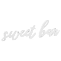 Borddekoration Sweet Bar Hvid